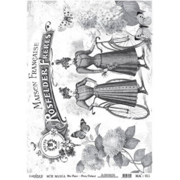 copy of Papel de arroz esfera reloj